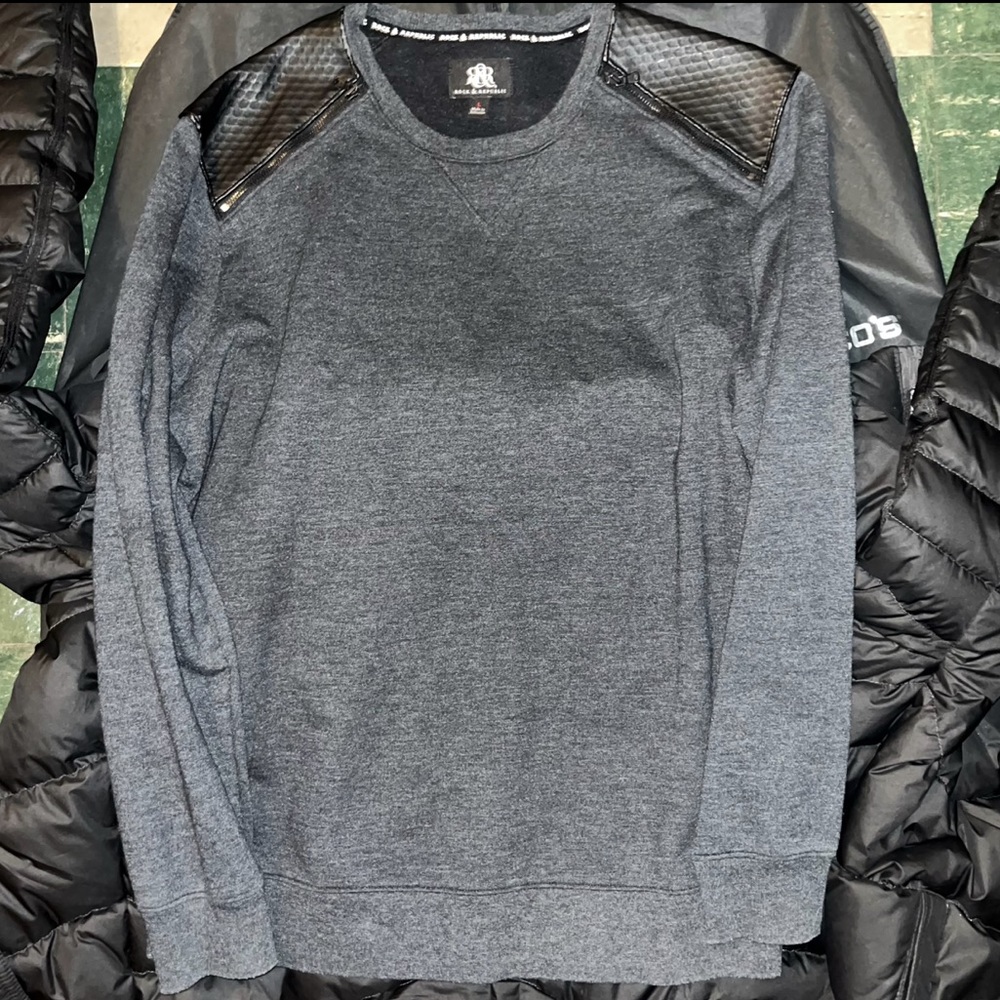 Gray sweater